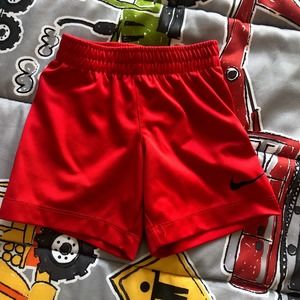 EUC Nike 2T Toddler Red Basketball Shorts
